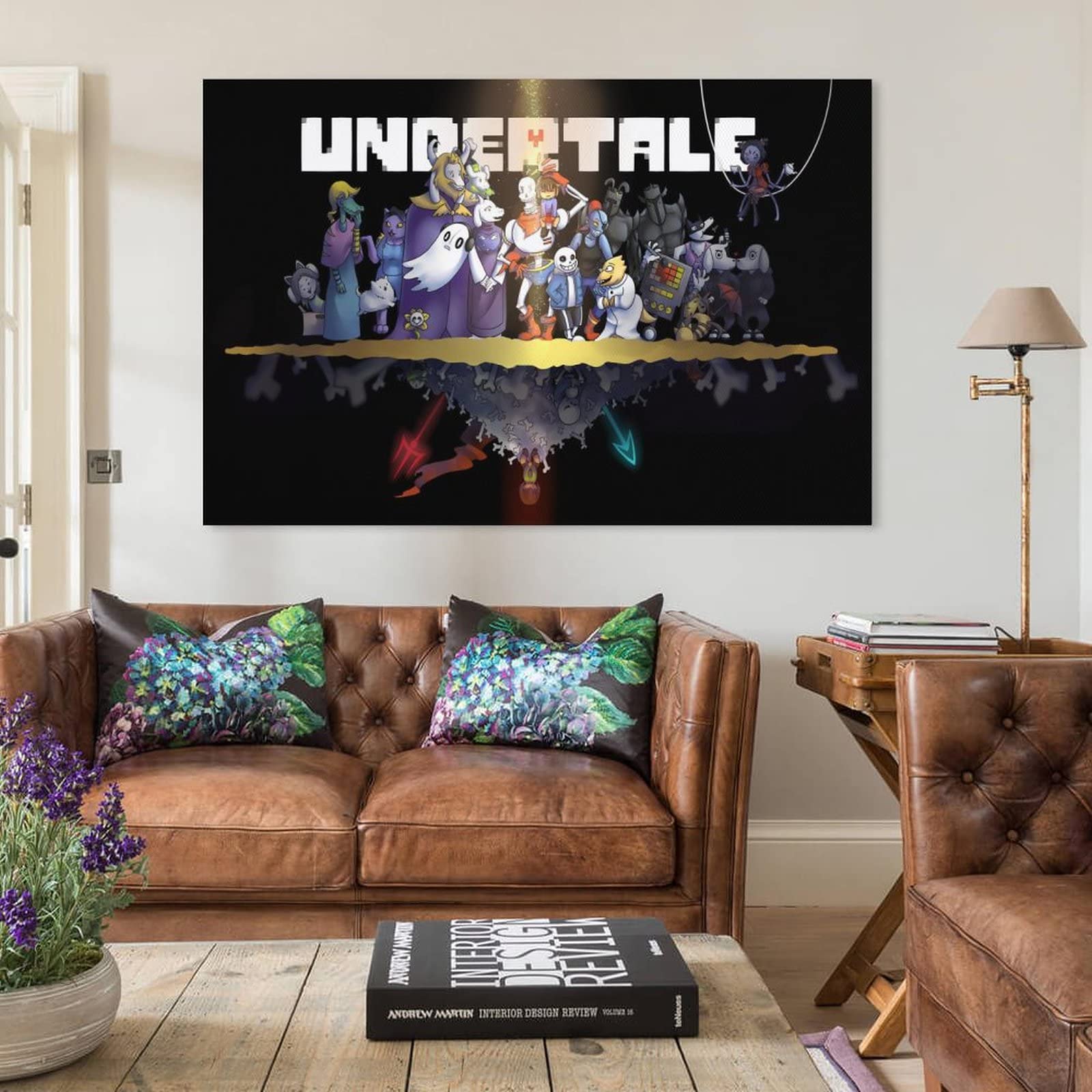 Amazon.co.jp: Undertale アンダーテール アニメ ポスター キャンバス